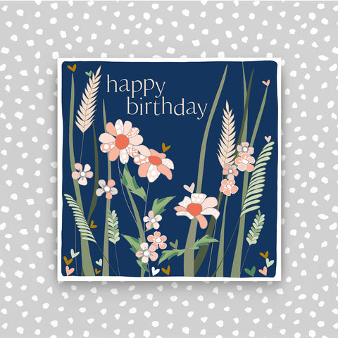 Happy Birthday - Flowers (CB170)