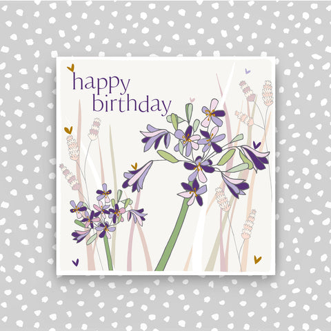 Happy Birthday - Flowers (CB173)
