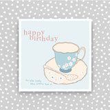 Happy Birthday - Teacup (CB17)