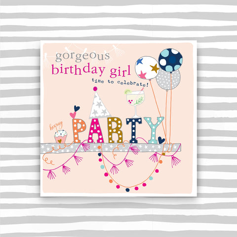 Gorgeous Birthday Girl - Party (CB94)