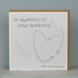 In memory of your husband (FB66)