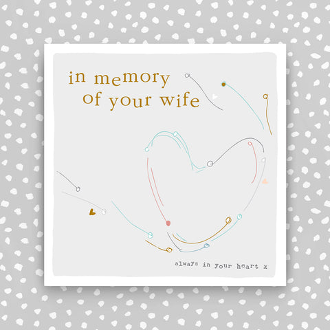 In memory of your wife (FB67)