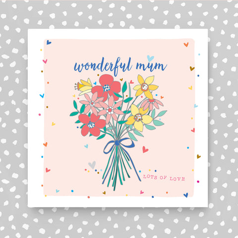 Wonderful Mum - Bunch of flowers (GC23)