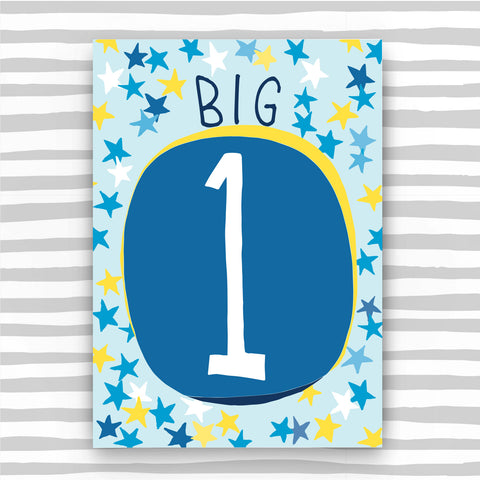 Boy Aged 1 Card (HB01)