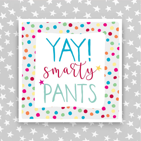 Yay! Smarty Pants, Well Done Card (IR180)