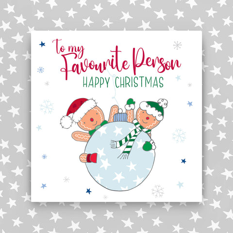 To My Favourite Person - Happy Christams  (JFB51)