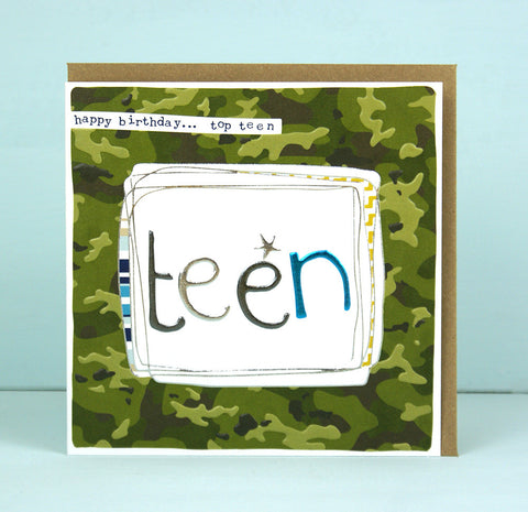 Boy teen Birthday Card (LF02)