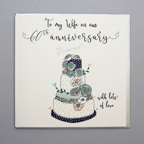 Wife Diamond Anniversary Card  (NTJ158)