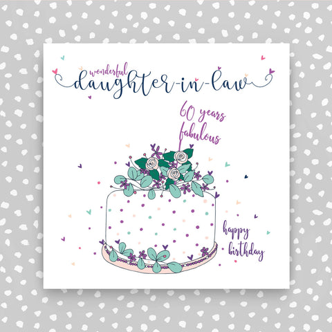 Daughter-in-law 60th Birthday Card (NTJ164)