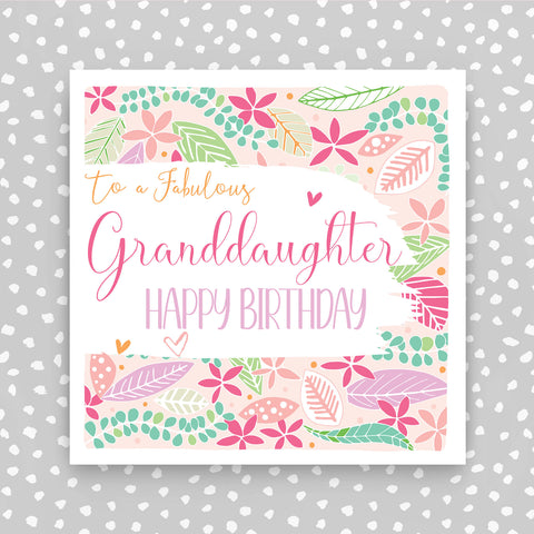 granddaughter Birthday Card (PBS05)