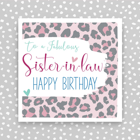 Sister-in-law Birthday Card (PBS08)