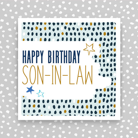 Son in law Birthday Card (PBS20)