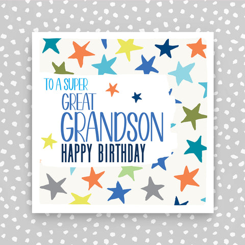 Great Grandson Birthday Card (PBS22)