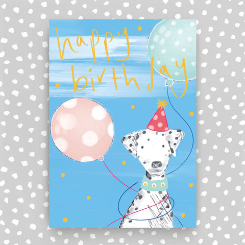 Happy Birthday Card- Dog (SUN07)