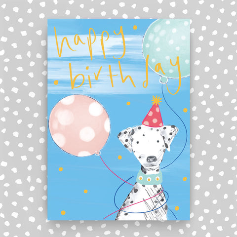 Happy Birthday Card- Dog (SUN07)