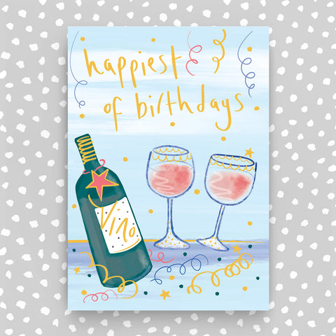 Happiest of birthdays - Wine (SUN11)
