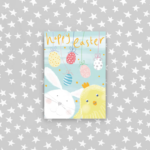 Happy Easter 5 Card Pack - Bunny & Chick (SUNP02)