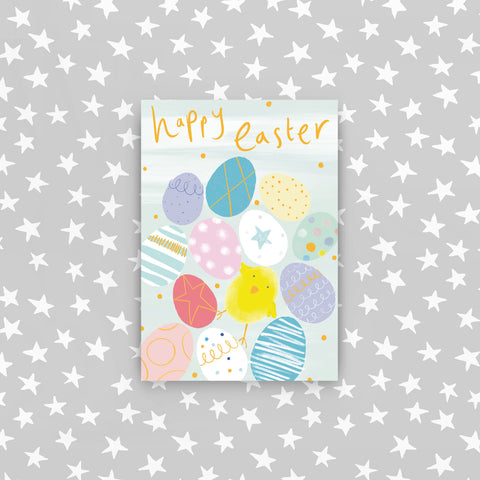 Happy Easter 5 Card Pack - Eggs (SUNP04)
