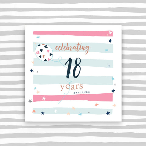 Celebrating 18 years female (TC28)
