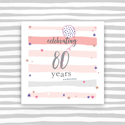 Celebrating 80 years female (TC35)