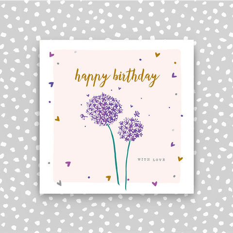 Happy Birthday - Alliums (TC61)