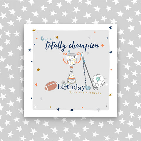 Happy Birthday - Sports - totally champion (TC64)