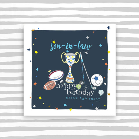 Son-In-Law Birthday Card (TC77)