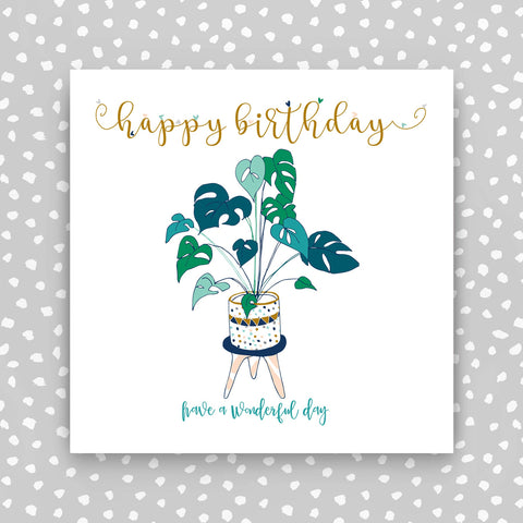 Happy Birthday - House plant (TJ13)