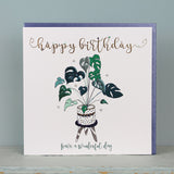 Happy Birthday - House plant (TJ13)