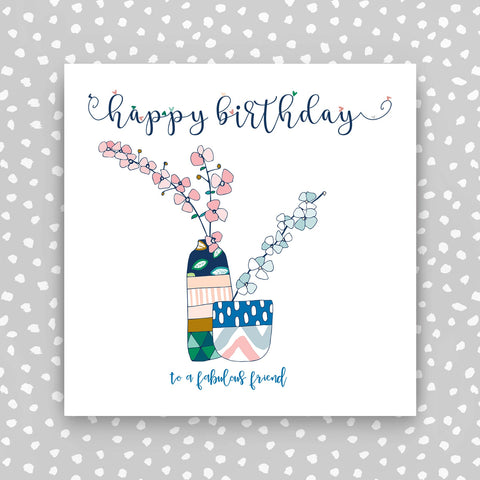 Happy Birthday - Orchids (TJ15)