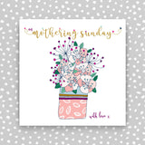Mothering Sunday - Flower pot (TJ36)
