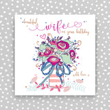 Happy Birthday - Wife (TJ50)