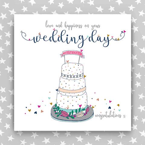 Large Wedding Day Card (TJP01)