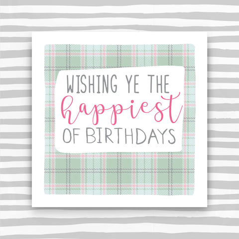 Wishing ye the happiest of birthdays (WIR04)
