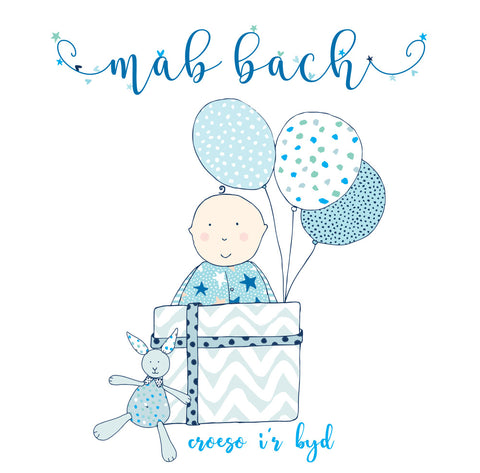 Mab Bach  - Croeso I'r Byd  (Little boy - Welcome) (WTJ18)