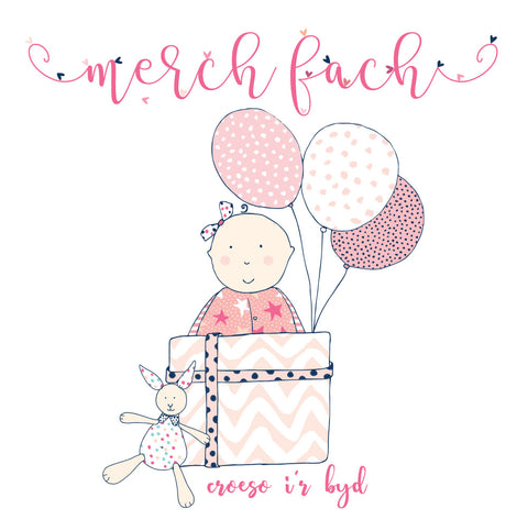 Merch Fach - Croeso I'r Byd  (Little girl - Welcome) (WTJ19)