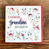 Gorgeous Grandson Happy Christmas (XBS09)