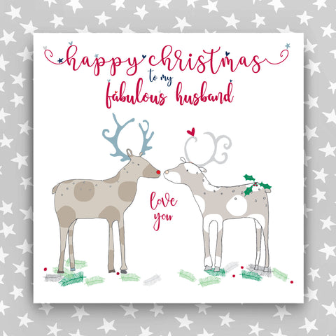 Large Christmas Card - Fabulous Husband (XTJP03)